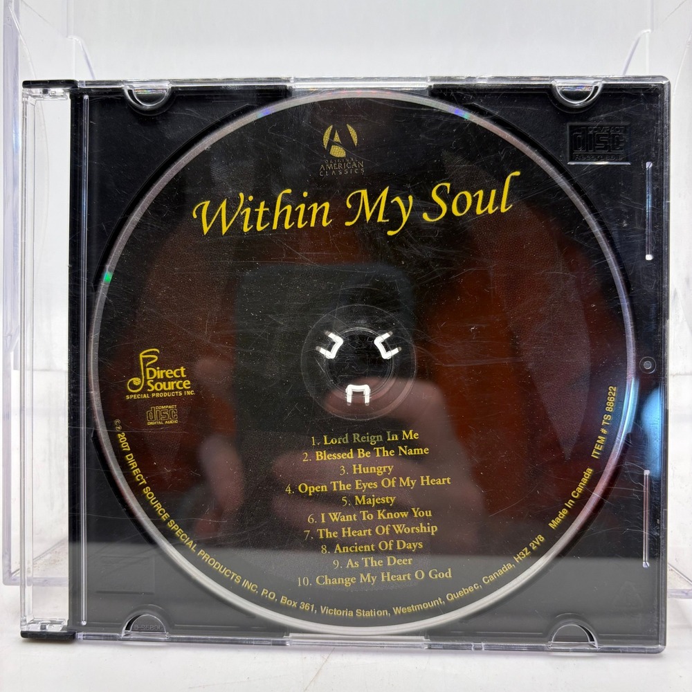 Within My Soul CD 2007 American Classics Direct Source Special Products TS 88622